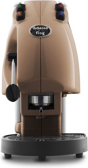 Didiesse Frog Revolution Pod Coffee Machine E.S.E. Pod Pressure 15bar Nocciola