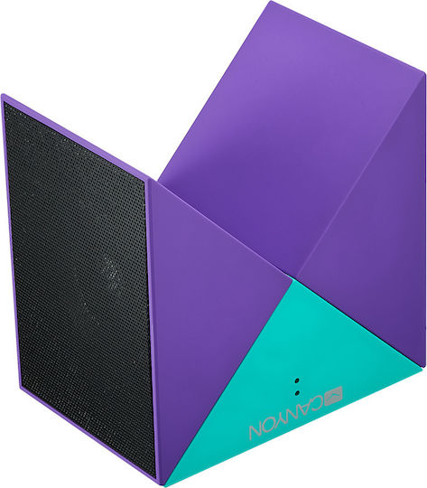 Wireless Speaker Transformer Bluetooth говорител 6W с време на работа до 5 часа Лилав