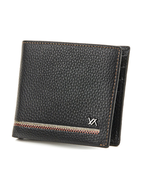 Verde Men's Card Wallet Black