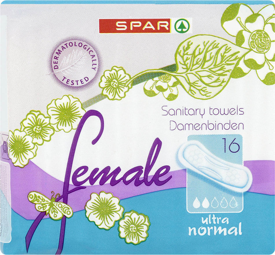 Spar Female Sanitary Towels Ultra Normal 16τμχ Skroutz.gr