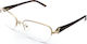 Pierre Cardin Eyeglass Frame Gold P.C.8798 4HL