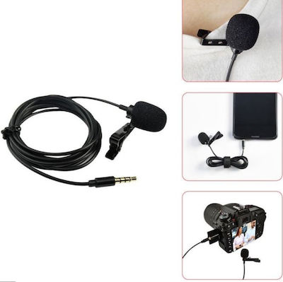 Condenser 3.5mm Microphone GL-119 Lapel for Camera