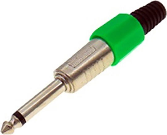 Lancom Ștecher Jack mono de 6,3 mm masculin Verde (01.096.0048)