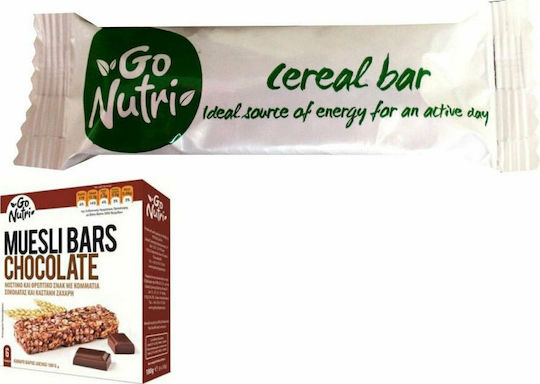 Go Nutri Muesli Bars Chocolate Bar Energy / Oat with Σοκολάτα (1x30gr) 30gr