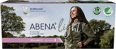 Abena Light Ultra Mini 0 Women's Incontinence Pad Light Flow 1 Drop 24pcs