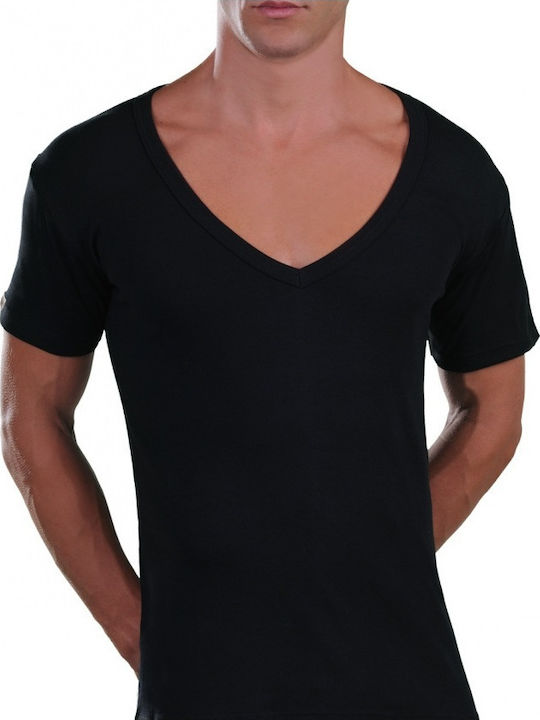 Lord Men's Undershirts in Negru Color 1Pachet