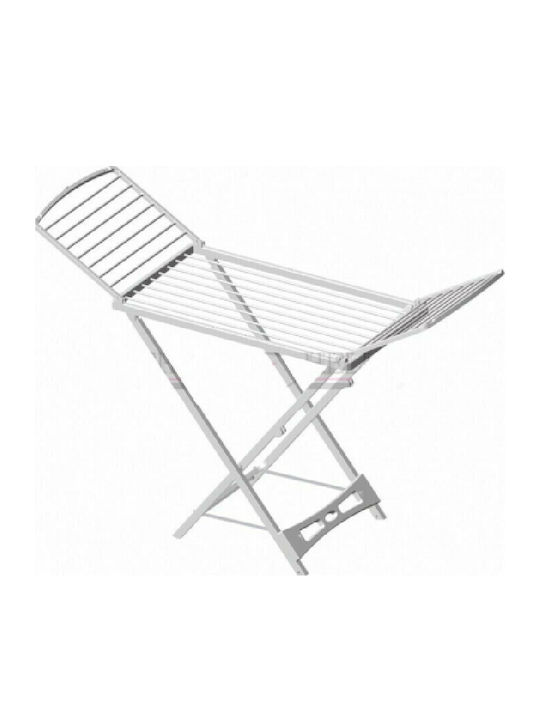 Chios Hellas Plastic Folding Floor Clothes Drying Rack with Hanging Length 20m