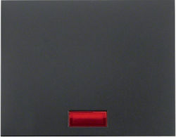 Hager K.1 Lighting Switch Front Switch/Mute Ill...