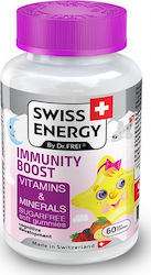 Swiss Energy Immunity Boost Vitamins & Minerals Πολυβιταμίνη 60 ζελεδάκια Swiss Energy Immunity Boost Vitamins & Minerals Πολυβιταμίνη 60 ζελεδάκια
