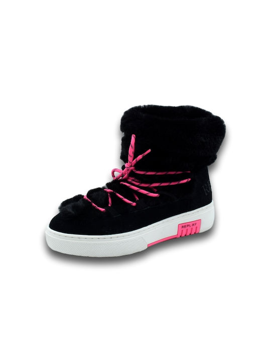 Replay Kids Booties Black