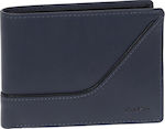 Lavor Leder Herren Geldbörse Klassisch mit RFID Blau 1-5648