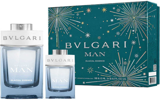 Bvlgari Glacial Essence Ανδρικό Σετ με Eau de Parfum 2τμχ