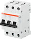 Abb Automatic Circuit Breaker 6A Triple-pole AC 24843