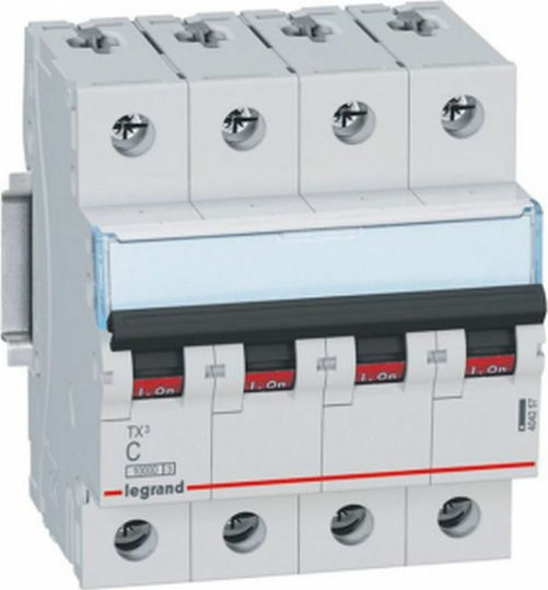 Legrand Automatic Circuit Breaker 20A Four-pole AC 403563