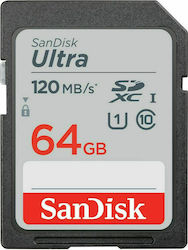 Sandisk Ultra SDXC 64GB Klasse 10 U1 UHS-I