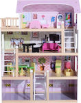 HomCom Wooden Dollhouse 350-011