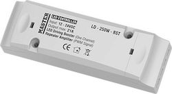 Master Electric Signal Amplifier 1CH 12-24VDC LD-250W-BST Master Electric Signal Amplifier 1CH 12-24VDC LD-250W-BST