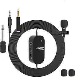 Synco LAV-S6M Σετ Ενσύρματο Μικρόφωνο Πέτου
