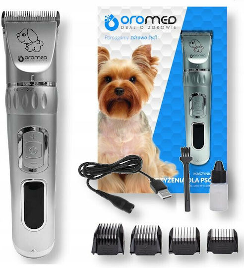 Oromed Dog Grooming Clippers Rechargeable Oromed Oro-Pet Clipper Max