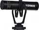 Synco Mic-M1 Electret Μικρόφωνο Shock Mounted για Φωνητικά