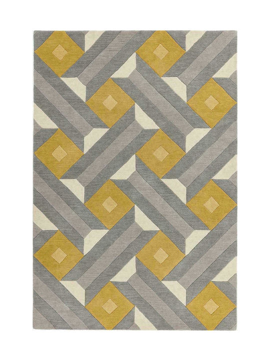 Asiatic London RF01 Handmade Rug Rectangular Wool Reef Ochre Grey