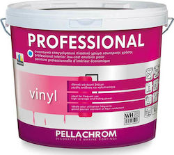 Pellachrom Professional Vinyl Plastic Paint for Interior Use White 9lt