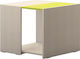 Wooden Kids Bedside Table Trio Green-Maple 54x47x56cm
