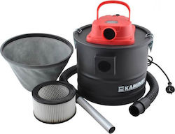 Kaminer 1170 Ash Vacuum 1200W with 15lt Waste Container