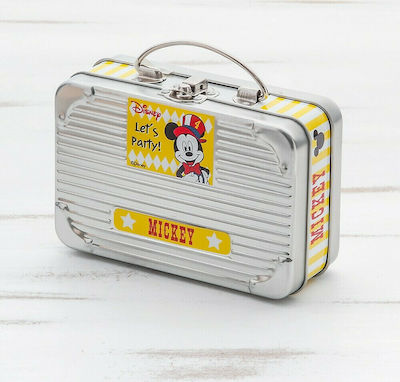 Christening Favor in Small Suitcase Mickey made of Metal 18pcs