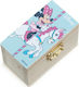 Christening Favor with Box Σεντούκι Minnie made of Wood 48pcs