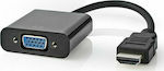 Nedis Konverter HDMI männlich zu VGA weiblich Schwarz (CCGT34900BK02)