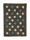 Baby Adventure Stars Kinder Teppich Sterne Braun 120x170cm