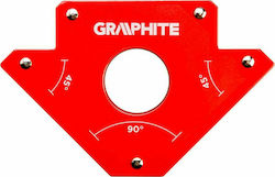 Graphite 56H903 Γωνία Συγκόλλησης με Μαγνητική Ικανότητα 34kg & Γωνίες 45° / 90°