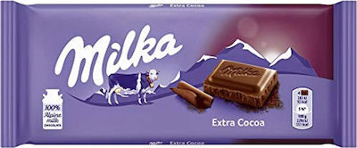 Milka Chocolate Milk Extra Cοcοa 100gr 1pcs