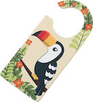 Taufgeschenk Türanhänger Toucan aus Holz 48Stück