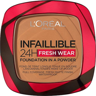 L'Oreal Paris Infaillible 24H Fresh Wear Compact Make Up 330 Hazelnut 9gr