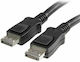 StarTech Cable DisplayPort male - DisplayPort male 2m Μαύρο (DISPL2M)