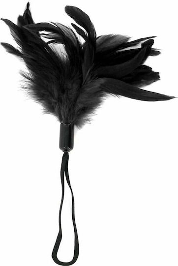 Sportsheets Pleasure Feather Tickler Feather for Tickling in Black Color
