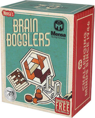 Mensa Brain Bogglers Wooden Riddle for 4+ Years IQ-1021