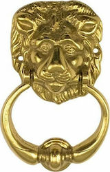 Bonomini Front Door Knocker Leon Bronze