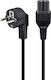 Goobay Schuko - IEC C15 Cable 2m Μαύρο 93277