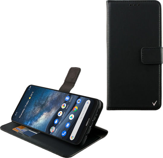 Volte-Tel Allure Magnet Wallet Δερματίνης Μαύρο (Nokia 8.3)