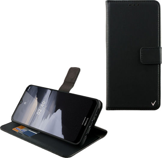 Volte-Tel Allure Magnet Wallet Δερματίνης Μαύρο (Nokia 2.4)