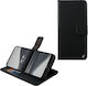 Volte-Tel Allure Magnet Wallet Δερματίνης Μαύρο (Nokia 3.4)