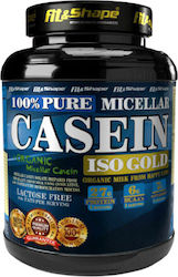 Fit 100% Pure Micellar Casein cu Aromă de Vanilie 908gr