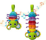 Infantino Pendant Toy for Car with Music and Mirror με Κρίκους, Καθρέπτη & Μελωδίες