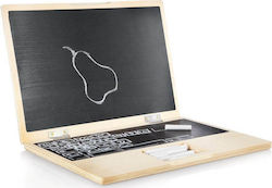Donkey Wooden Chalkboard-Laptop Kids Blackboard 36x25cm