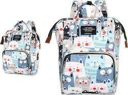 Fiko Diaper Bag L.T.S. Kittens Blue