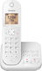 Panasonic KX-TGC420 Ασύρματο Τηλέφωνο με Ελληνικό Μενού Λευκό