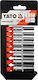 Yato Socket Hex Long with Square Drive 1/4"